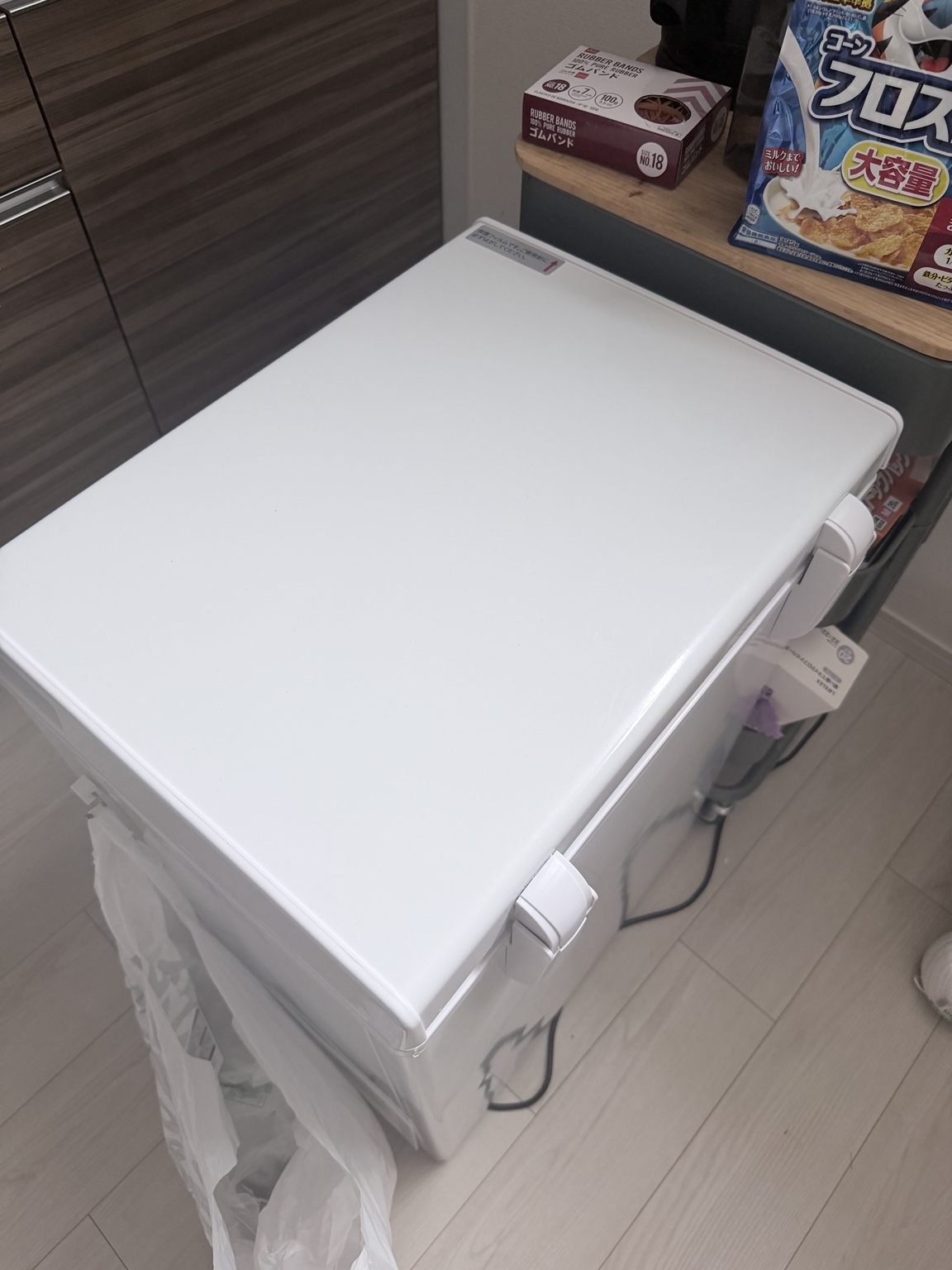夏のサッカー現場に備えて、66L冷凍庫を導入した話の使用写真 1